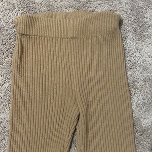 Flared “sweats” i wouldn’t consider them leggings, but they’re cute and comfy